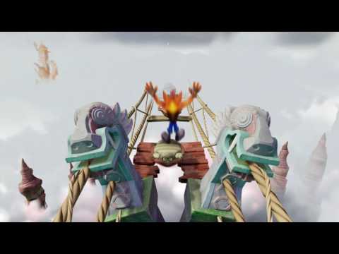 Crash Bandicoot 1 PS4 Remake 100% Walkthrough (N Sane Trilogy) - The High Road - Part 22