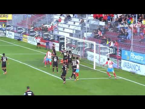 Análisis Gol Joselu. Lugo 3 - RCD Mallorca 1. 2ª División - Liga 123 16/17