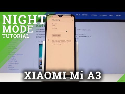 How to Enable Night Mode in Xiaomi Mi A3 - Eye Protection Mode