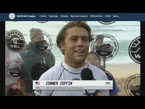 Stephanie Gilmore wins Maui and Conner Coffin Wins Sunset Beach