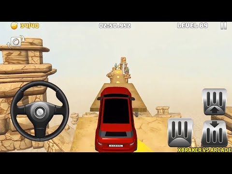 Mountain Climb 4x4: Red Suv Driving Simulator Stage 89 to 91 - Android GamePlay 3D