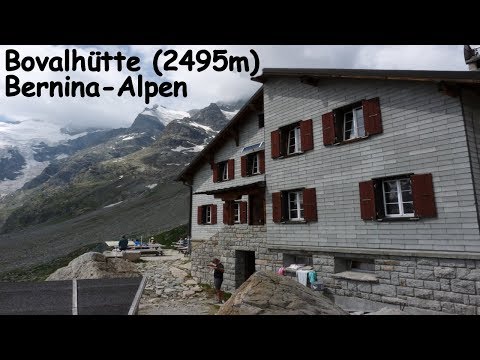 Bovalhütte SAC / Chamanna da Boval CAS (2495m, Bernina-Alpen) - Graubünden, Schweiz