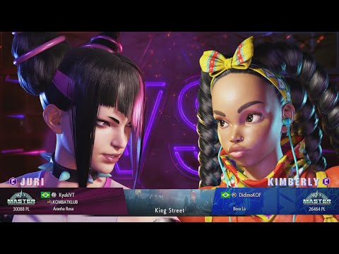 SF6 - KYUKIVT (JURI) vs DIDIMOKOF (KIMBERLY) SEMI FINAL WINNERS CIRCUITO SILVA GAMES ! LUTÃO !