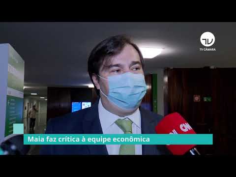 Maia critica equipe econômica do governo - 03/12/20