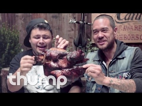 Bare and Tittsworth Eat a Pig's Head - BFFs - Episode 2