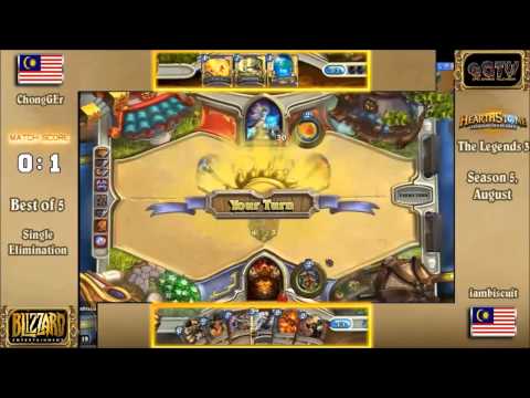 The Legends 3 by HearthstoneSEA - ChongGEr(MY) vs iambiscuit(MY)