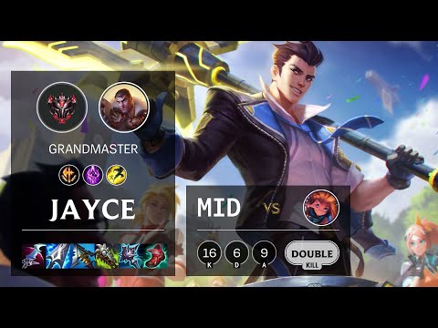 Jayce Mid vs Zoe - KR Grandmaster Patch 11.17