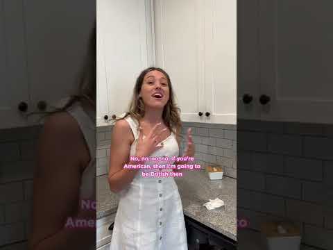 doing an American accent in front of my American wife #shorts