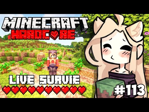 Flanny -  I survived more than 2 YEARS (=1000 MINECRAFT days)!!  Ep 113 (Live Replay Minecraft SURVIVAL 1.18 UHC)