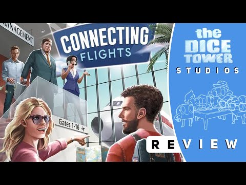 Connecting Flights Review: Waiting at Airports The Board Game