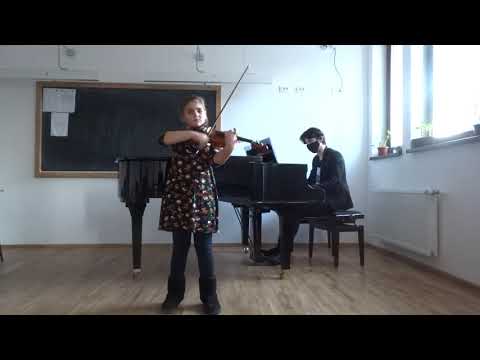 Pop Maria (9 yrs) - F. A. Drdla Violin Concerto in A minor op. 225