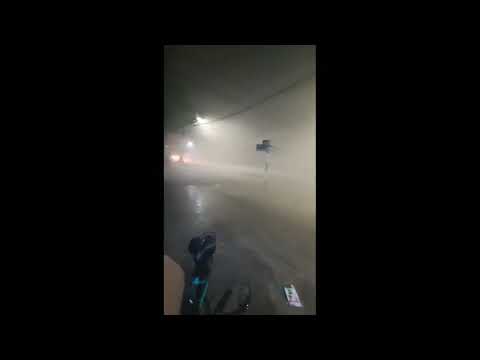 Hubo un temporal de viento y lluvia en Escobar Buenos Aires