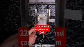 Elektrik çok fena çarptı