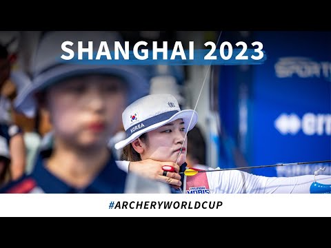 Kang Chae Young v Lim Sihyeon – recurve women gold | Shanghai 2023 World Cup S2