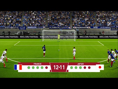 PES 2021 | FRANCE vs JAPAN | Penalty Shootout | Gameplay PC