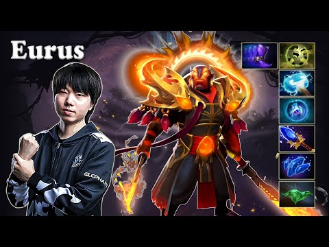 Eurus - Ember Spirit Midlane with XinQ Magnus | Dota 2 7.29d Gameplay