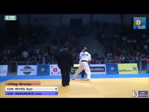 Judo 2014 European Open Men Oberwart: Reyes (CAN) - Remarenco (UAE) [-100kg] bronze