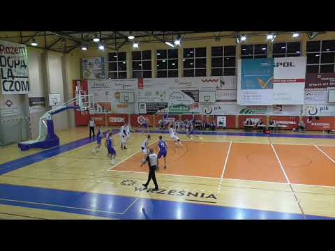 2020.11.08 (3LM) MKS Września vs Basket Junior Poznań - highlight