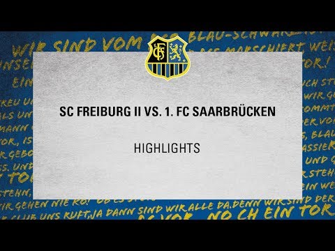 SC Freiburg II - 1. FC Saarbrücken -  Spielzusammenfassung (12. Spieltag) 19/20