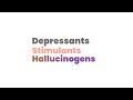 Psychoactive Drug Classifications