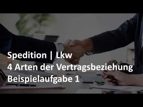 Arten der Vertragsbeziehung zwischen Absender, Versender, Frachtführer & Spedition | Lkw | Spedition