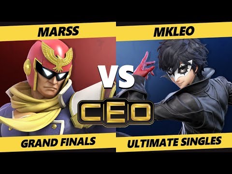 CEO 2019 GRAND FINALS - MkLeo (Joker) Vs. Marss (ZSS, Captain Falcon) SSBU Smash Ultimate Tournament