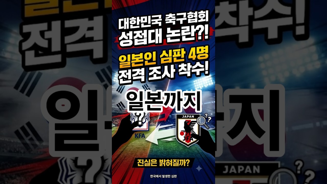 "한국에서 터진 사건 일본에서 난리났다"