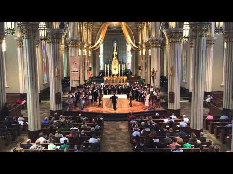 Notre Dame Liturgical Choir performs Palestrina's "Sicut cervus"