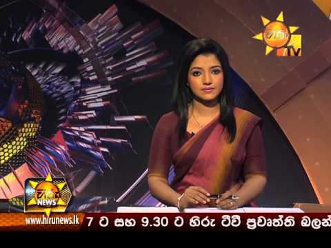 Hiru News 9.30 PM October 11, 2014