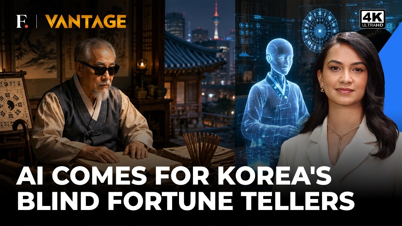 AI is Stealing Jobs from South Korea's Traditional Blind Saju Fortune Tellers | Vantage | 4K