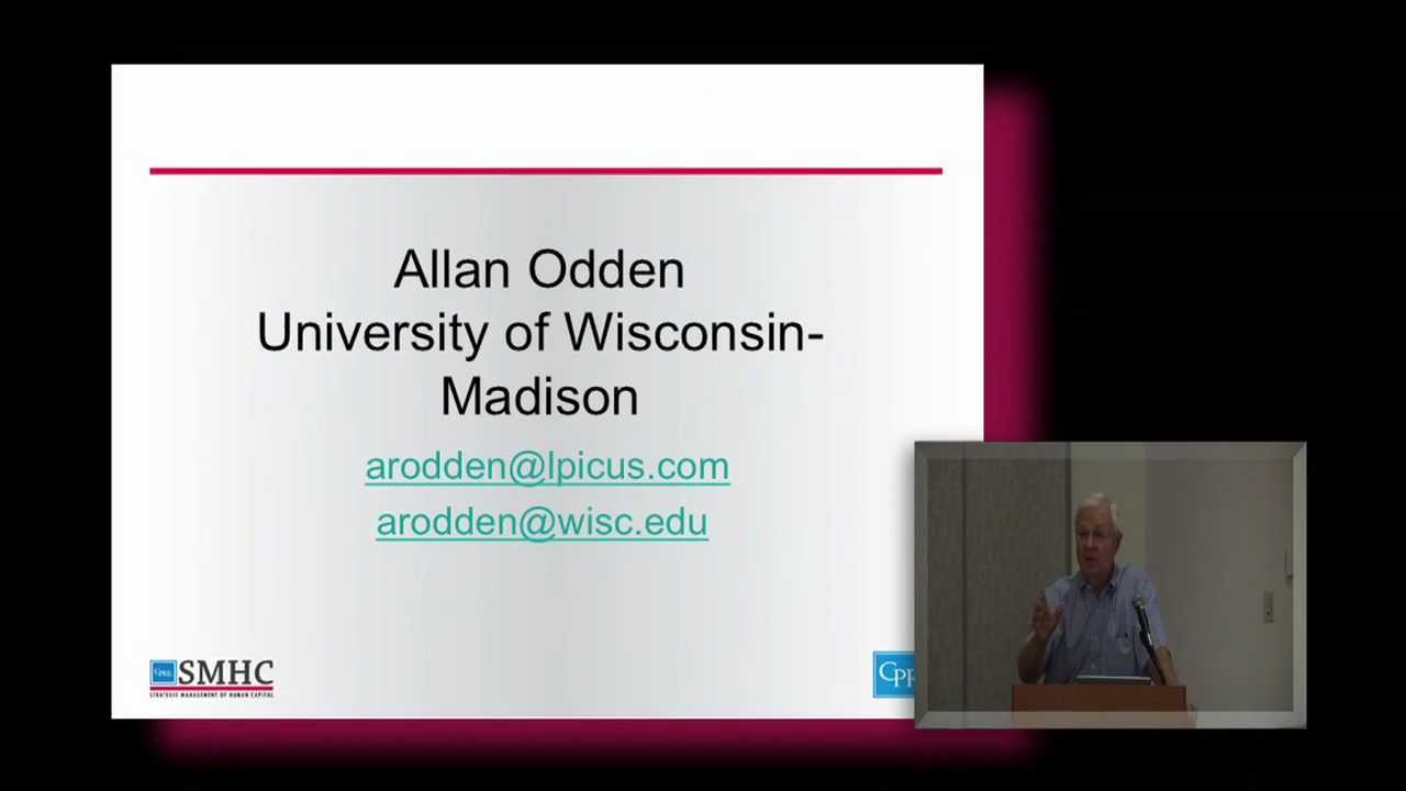 Teacher Evaluation: Actions and Research Possibilities - Allan Odden
