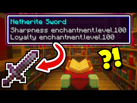 How to Add CUSTOM ENCHANTMENTS to Items Using Commands in Minecraft 1.19+?