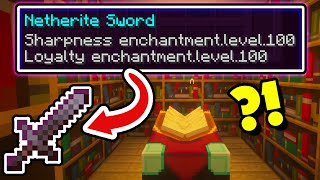 How to Add CUSTOM ENCHANTMENTS to Items Using Commands in Minecraft 1.19+?