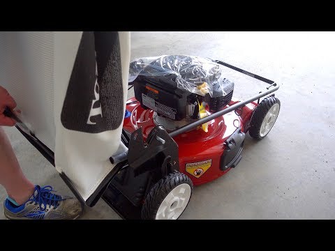 Toro 22in Recycler Lawn Mower Unboxing & Assembly