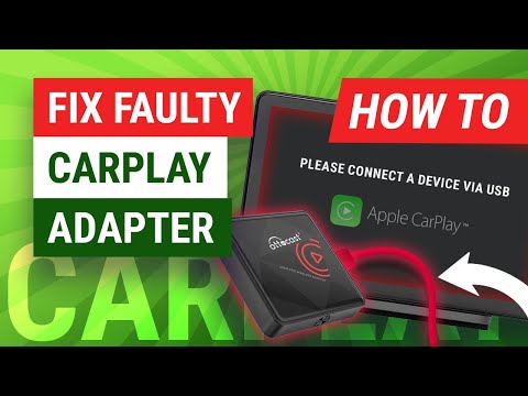 How to Fix Your Wireless Apple CarPlay Adapter | CarPlay Troubleshoot Tips