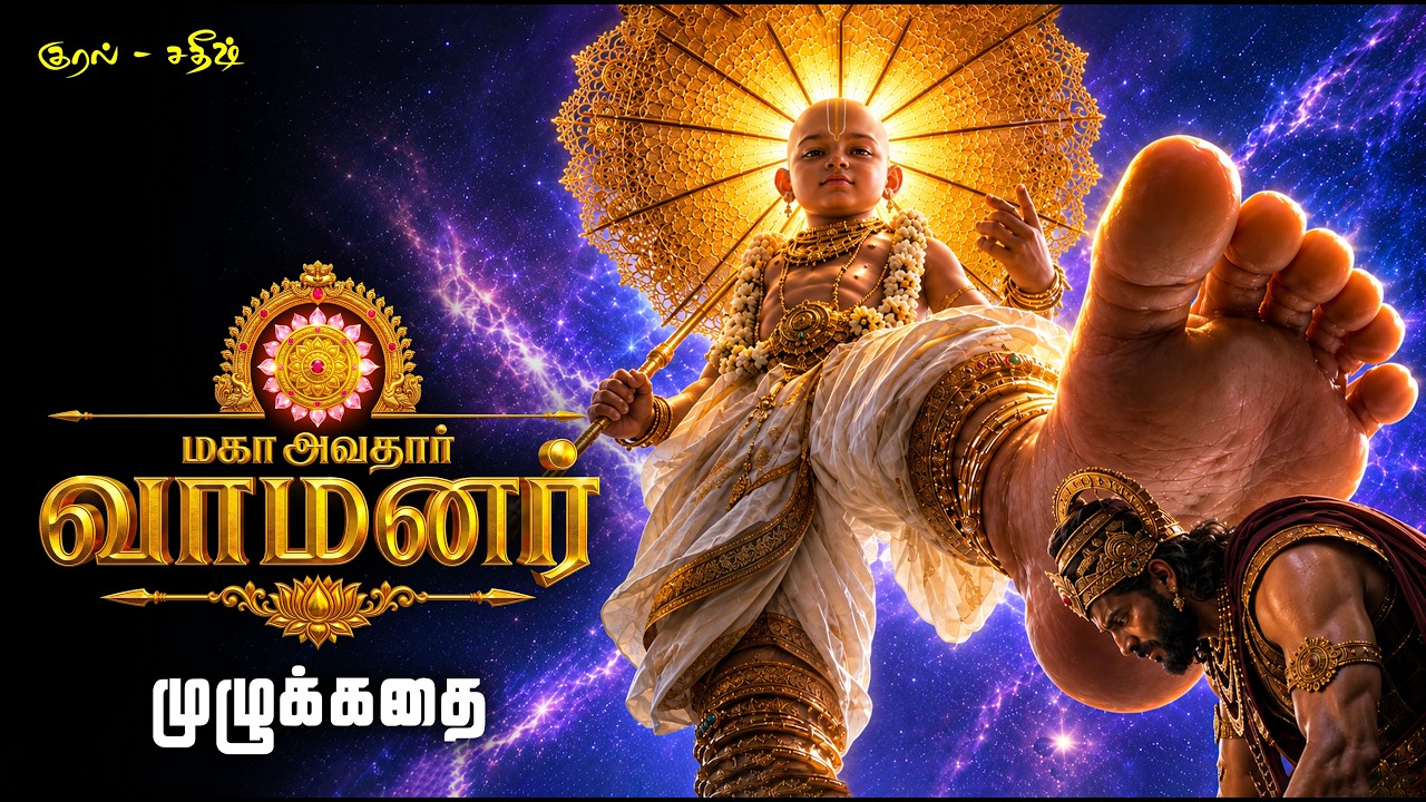 மகாபலியை பாதாளத்தில் அழுத்திய வாமனரின் முழு கதை| vamana 