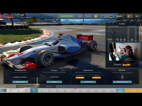 Lets Play -Motorsport Manager- CREATE A TEAM (Part 2)