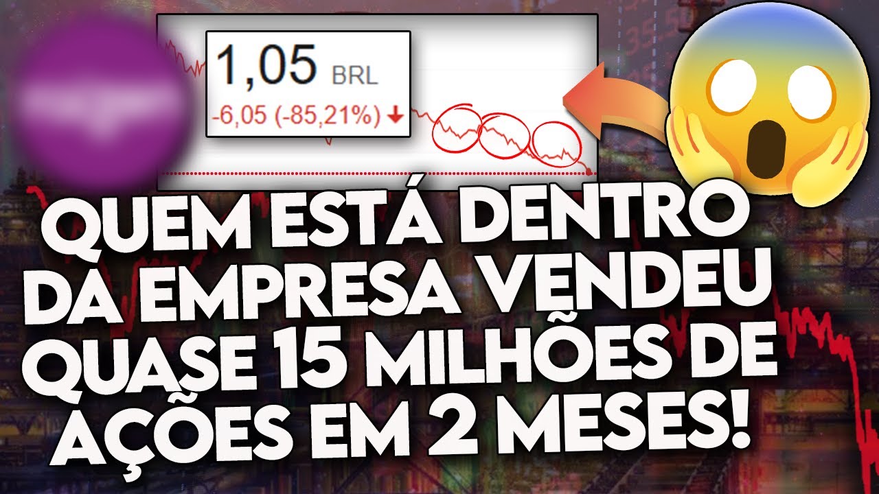 10 AÇÕES que os DONOS e DIRETORES estão VENDENDO! (Por que os INSIDERS estão PULANDO FORA?) - TOP 10