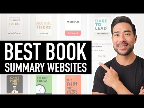 No Time To Read? 3 Best BOOK SUMMARY WEBSITES You'll Love