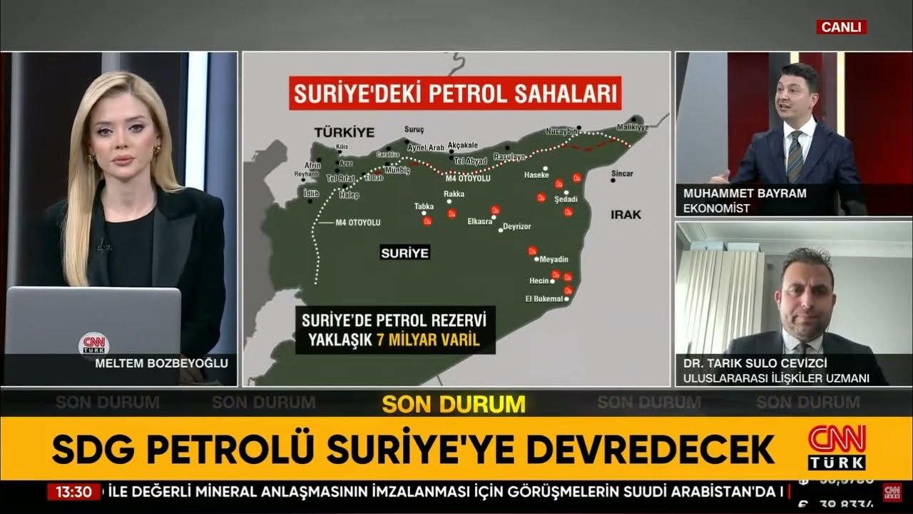 SDG Petrolü Suriye'ye Devredecek! Detaylar Neler?