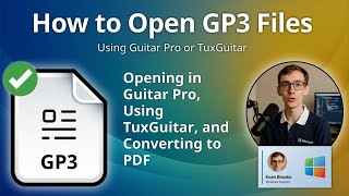 How to Open GP3 Files (Guitar Pro 3 Tablature)