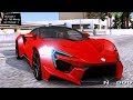 W Motors - Fenyr Supersports 2017 para GTA San Andreas vídeo 1