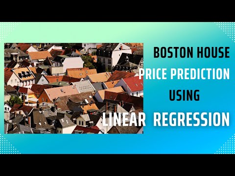 Boston House Price Prediction Using Linear Regression(Silent Coding)