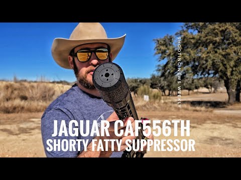 Jaguar Fatty Shorty 5.56 Suppressor Review! CAF556TH from Jaguar Silencers