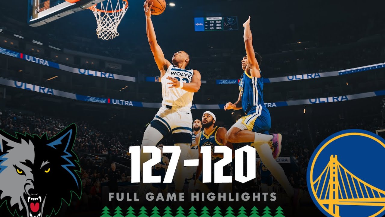 Minnesota Timberwolves Defeat Golden State Warriors, 127-120 | 12.12.25