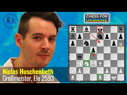 Eröffnungskatastrophe im Sizilianer || Benefiz-Hybrid: Niclas Huschenbeth vs. Volodymyr Vetoshko