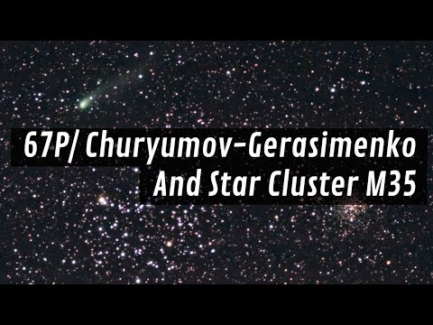 Let’s Capture Comet 67P/Churyumov–Gerasimenko With Star Cluster M35 in the Same Field of View