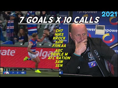 Multi-Call x10 | 2021 Preliminary Final | The Bulldogs stun Port Adelaide with 7 opening qtr goals
