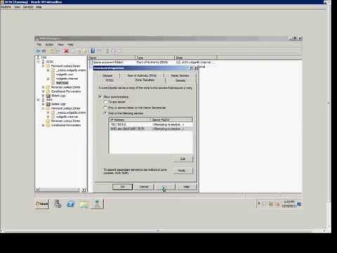 How to create a secondary dns zone in Windows 2008 DNS manager