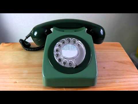 Old 1960s UK phone ringing